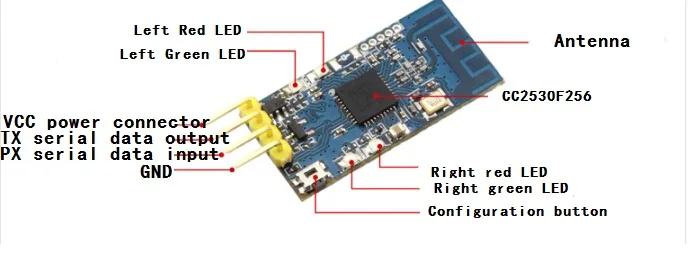 CC2530 Zigbee модуль DL-20 беспроводной модуль последовательного порта 2,4G ZigBee беспроводной передачи и приема