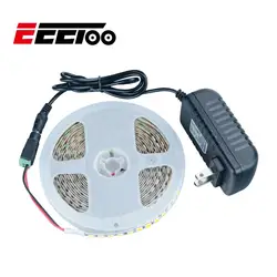 Eeetoo SMD5050 светодиодный свет Газа DC12V 120 светодиодный S/M 5 м светодиодный полоски IP33 IP65 IP67 Водонепроницаемый диода светодиодный неоновый