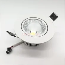 Регулируемый потолочный светильник COB 10 Вт Светодиодный светильник утомлённые светодиодный свет 2 года гарантии