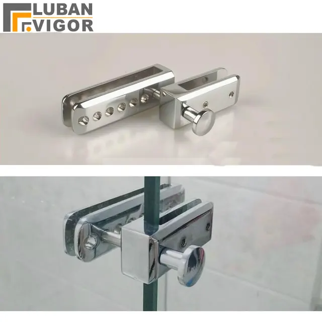 Frameless Shower Room Sliding Door Lock Bolt Doorstop For Gl Frameless Shower Room Sliding Door Lock Bolt Doorstop For Gl Thick 8