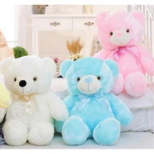 30cm 50cm 80cm Creative Light Up LED Teddy Bear Stuffed Animals Plush Toy Colorful Glowing Teddy Bear Christmas Gift for Kids 30cm 50cm 80cm Creative Light Up LED Teddy Bear Stuffed Animals Plush Toy Colorful Glowing Teddy Bear Christmas Gift for Kids