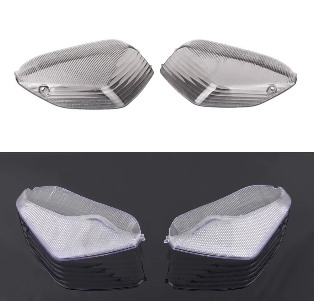 

Motorcycle Rear turn signals lens for Kawasaki Concours 2008-2010 ZX14R 2006-2010 ZX10R-2006-2007 Clear Smoke Motor Styling