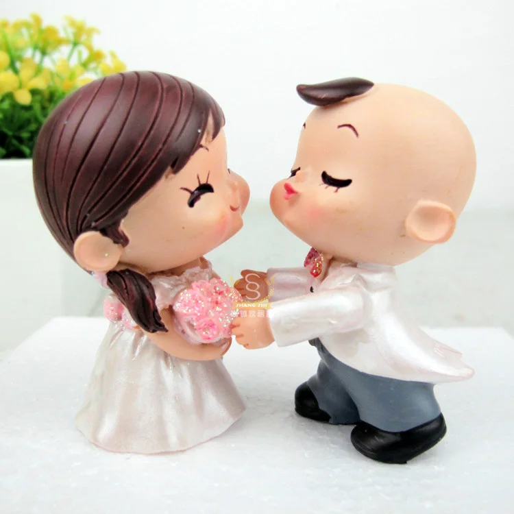 Любовь Жених и невеста свадебные топперы на свадебный торт украшения дома аксессуары