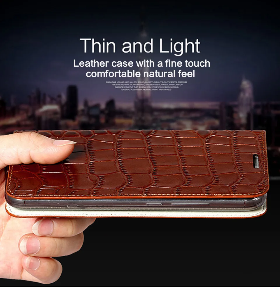 

For Oneplus 5 5t 6 case For Oneplus 3t case leather crocodile plain business flip custom shell For Oneplus 3t A3010 case
