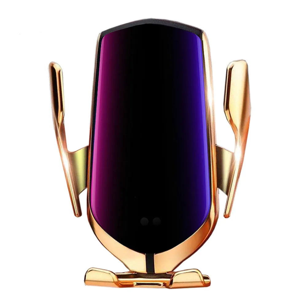 

Smart Sensor Wireless Car Charger QI 10W Fast Charging Holder Compatible For iPhone Xs/Xs Max/XR/X /8, Samsung Galaxy Note 9/ S9