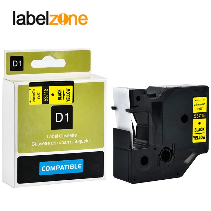 dymo laminated labels