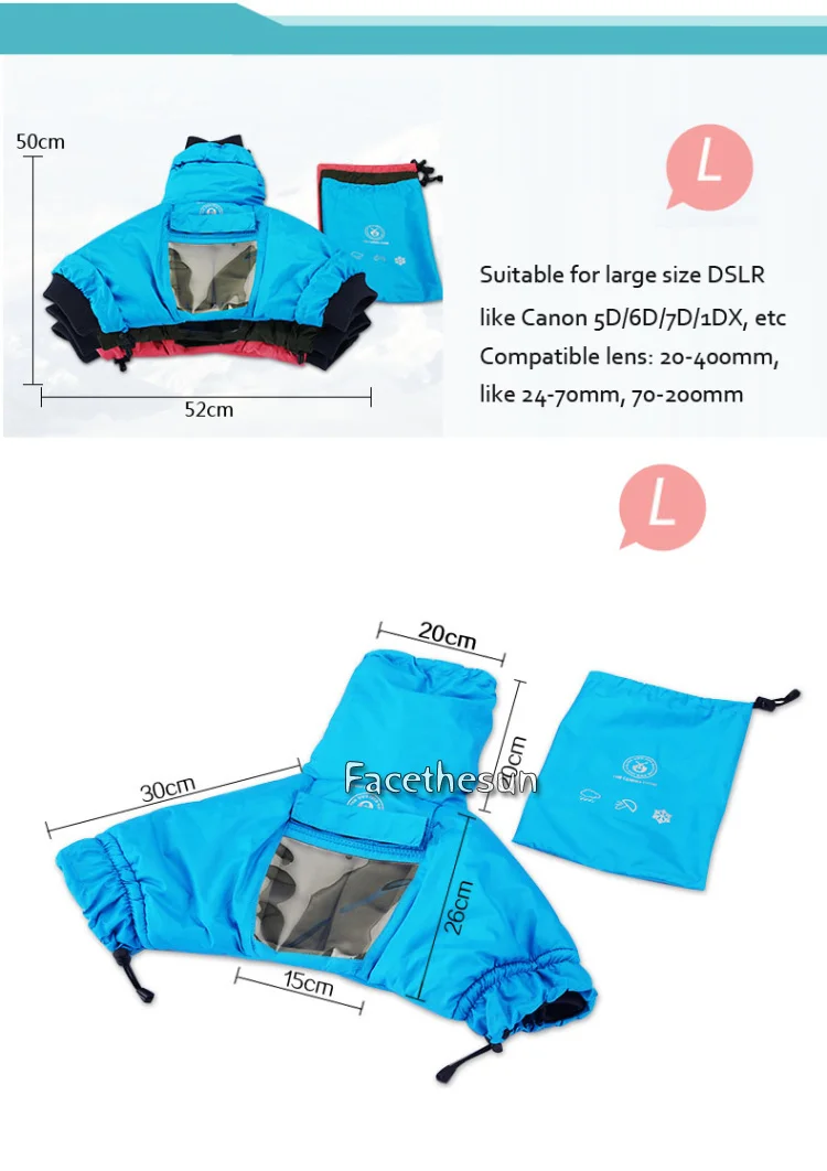 DSLR Warm cover sleeve YE702-3