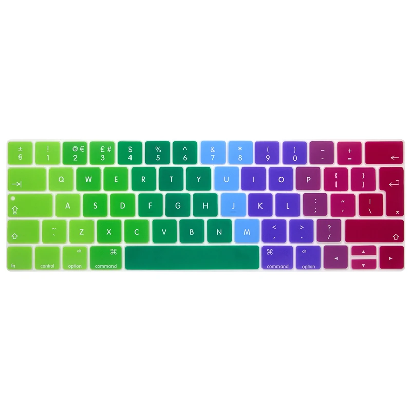 Rainbow-Silicon-EU-Euro-English-Version-Keyboard-Cover-Skin-For-New-MacBook-Pro-13-15-with (1)