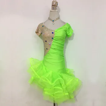 

Customized children's Latin dance competition adult Latin dance performance Latin dance performance Latin dance dress