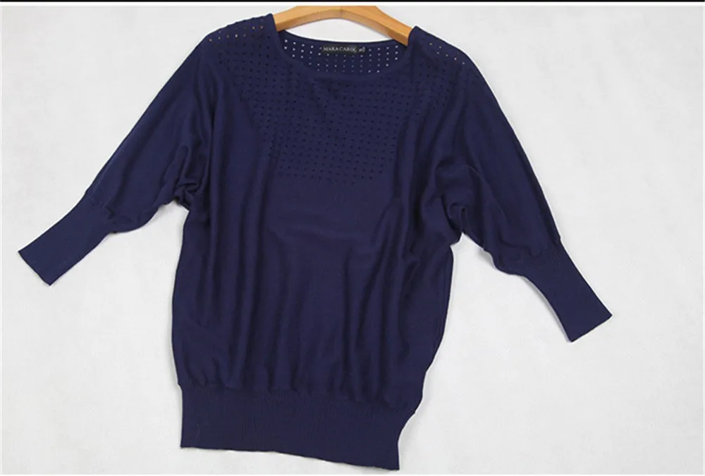 Autumn Cotton Women Blouses 2017 Spring Modal Pullover Blouse Women Blusa Feminina O-neck Knitted Blouse Women Sweater Shirt (8)