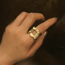 Timlee R066 Новые Индивидуальные Ретро преувеличенные геометрические круглые кольца на пальцы, модные аксессуары оптом