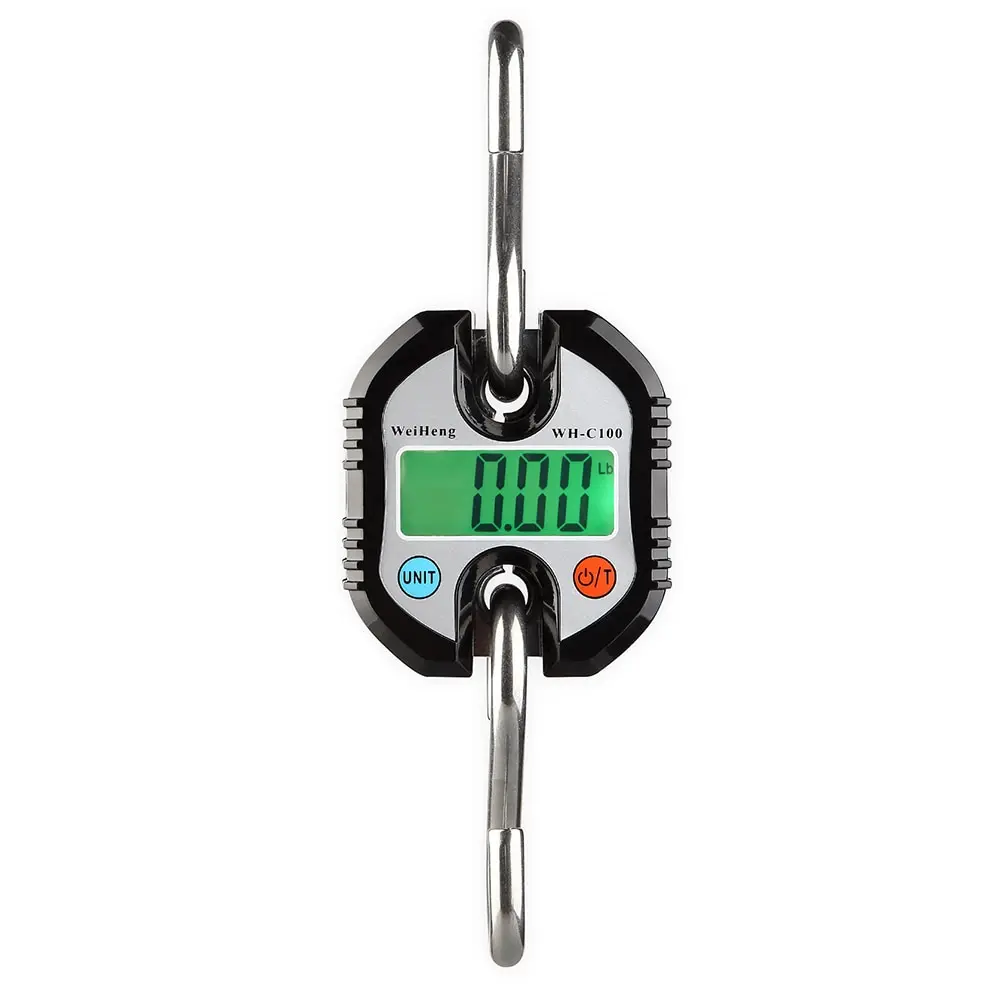Mini Portable Electronic Scale Digital Scale Fish Scale with Zero TrackingTare Function 150kg Double-range Scale