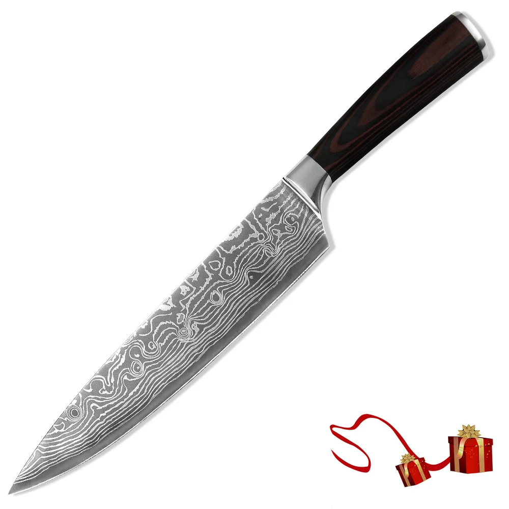 ergonomic kitchen knives non slip 8 inch chef knife damascus pattern kitchen knives ergonomic kitchen knives non slip 8 inch chef knife damascus pattern kitchen knives
