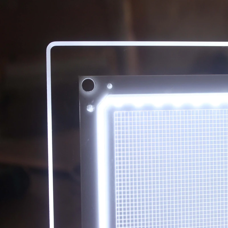table top crystal lightbox