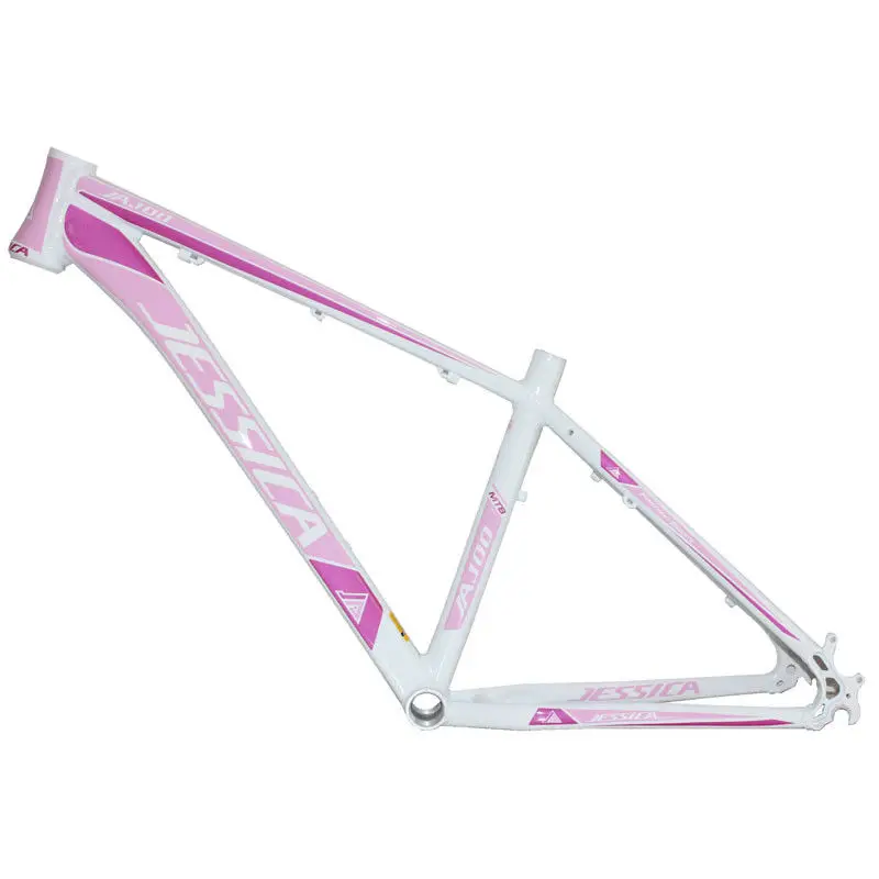 Perfect JESSICA 26er 15.5/17/18 inches MTB Frame Mountain Bike Frames Bicycle Aluminum alloy Superlight Straiht Tube Frameset BSA 68mm 0