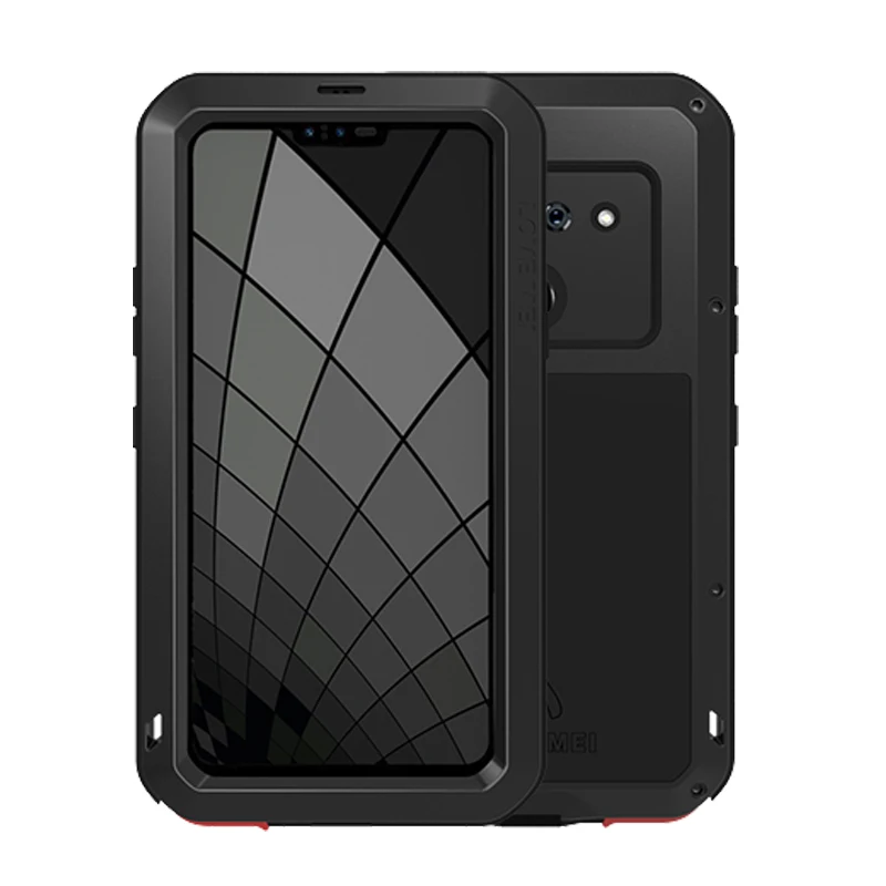 Металлический прочный защитный чехол для LG G8s ThinQ ударопрочный корпус с