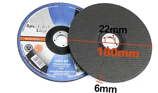 LANNERET шлифовальный диск 115 мм/125 мм/180 мм/230 мм из нержавеющей стали, металлический шлифовальный абразивный шлифовальный лист, режущий диск
