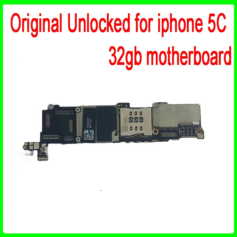 

8GB / 16GB / 32GB for iPhone 5C Motherboard Good Working For iphone 5C motherboard Logic Board With IOS System Full Chips
