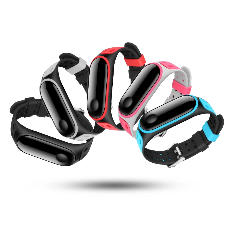 Браслет для xiaomi mi band 5 ремешок из мягкого силикона 4 браслет miband nfc аксессуары 3