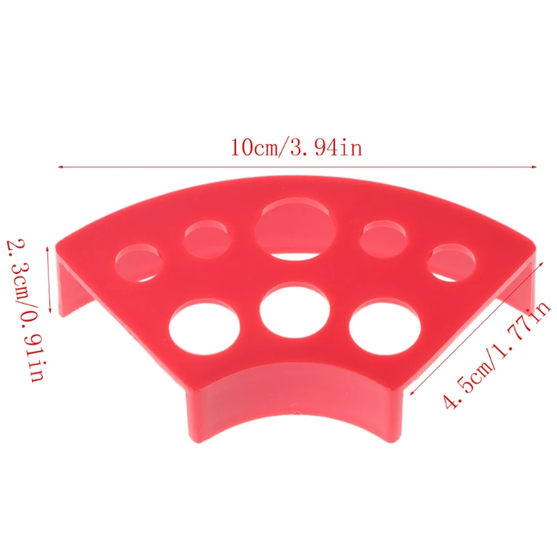 Пластиковый чехол-держатель для чашки с чернилами для татуировок на 8 отверстий