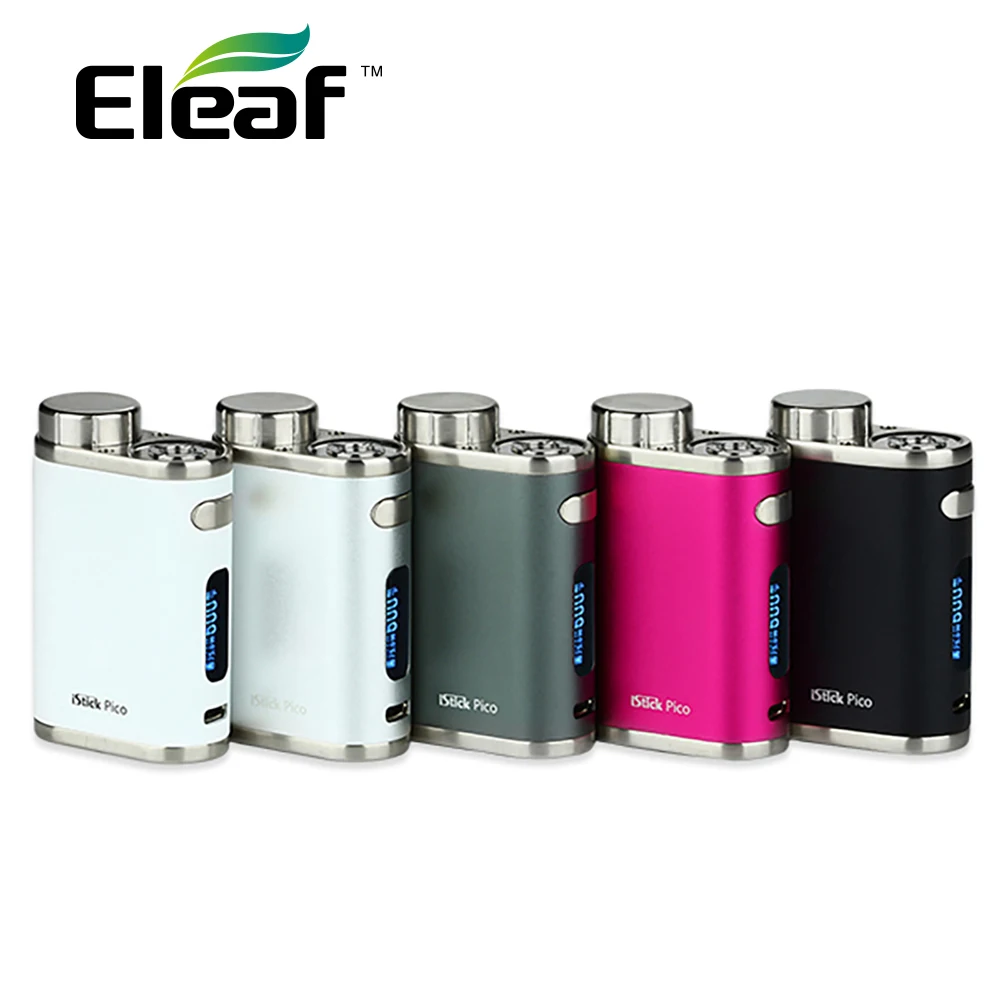 HOT SALE! 75W Eleaf iStick Pico TC Box MOD E-cigarette Vape Temper Control Mod without 18650 Battery fit Melo 3 Mini Atomizer HOT SALE! 75W Eleaf iStick Pico TC Box MOD E-cigarette Vape Temper Control Mod without 18650 Battery fit Melo 3 Mini Atomizer