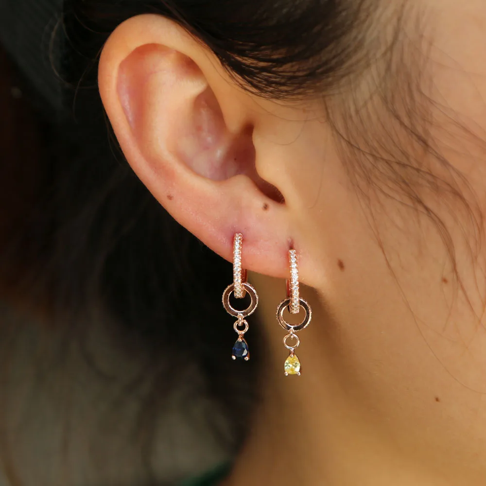 BRASS EARRING Y TEAR DROP (1)