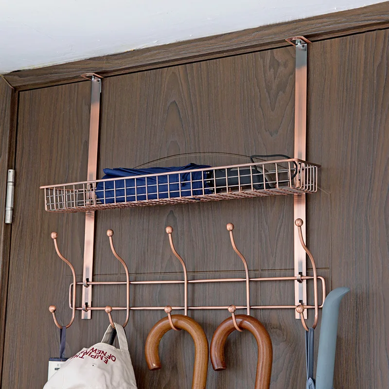 bedroom hanging clothes kitchen door hangers Behind the door Iron hookin Storage Holders
