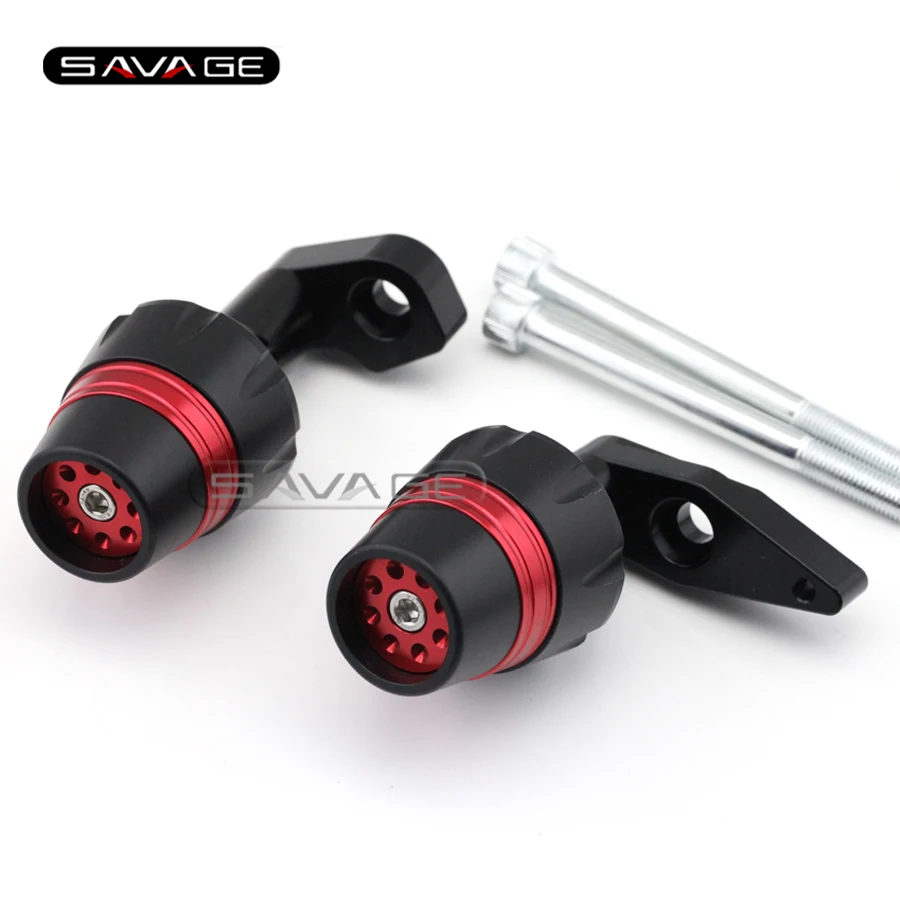 

For KAWASAKI ER6N ER-6N 2012-2015 13 14 Red Motorcycle Accessories Frame Sliders Crash Protector Bobbins Falling Protection