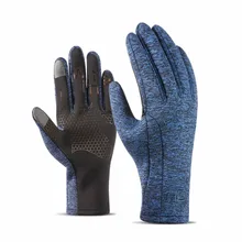 Уличные спортивные зимние женские перчатки Guantes с сенсорным экраном, ветрозащитные мужские Противоскользящие перчатки для катания на лыжах, водонепроницаемые теплые мужские перчатки