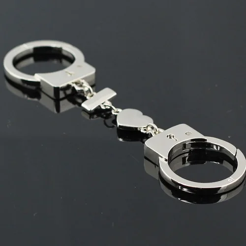 

handcuffs keychain high quality llaveros key ring innovative chaveiro key holder