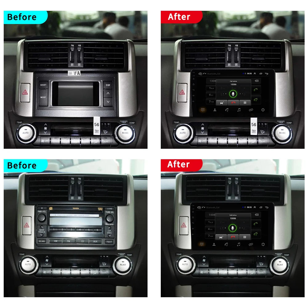 EKIY 9'' IPS No 2 Din Android Car Multimedia Player AutoRadio Stereo GPS Navigation For Toyota Land Cruiser Prado 150 2010-2013 EKIY 9'' IPS No 2 Din Android Car Multimedia Player AutoRadio Stereo GPS Navigation For Toyota Land Cruiser Prado 150 2010-2013