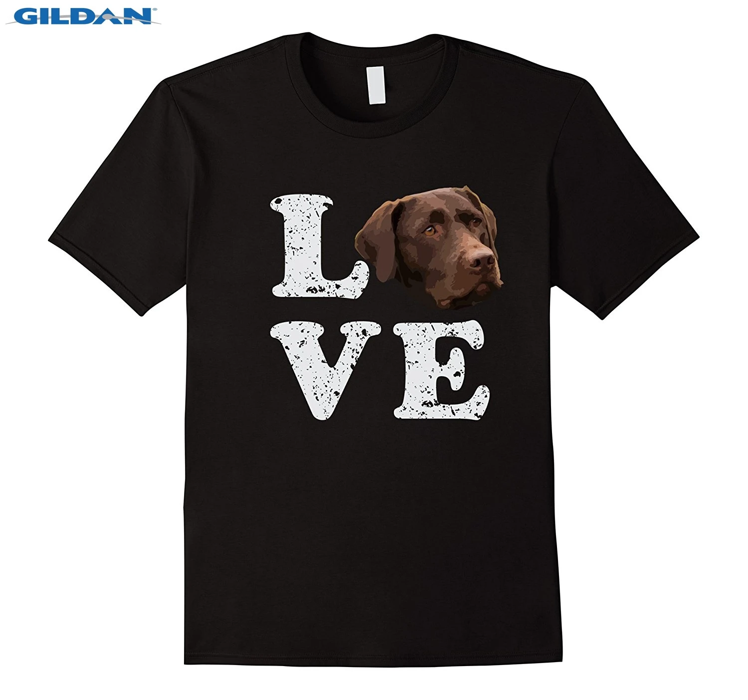 I Love My Chocolate Lab T Shirt Labrador Retriever Dog Tee Funny