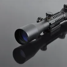C3-9x40 Красный Зеленая точка с подсветкой Riflescope воздуха винтовка пистолет открытый снайперская оптика олень Снайпер Охота прицел