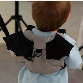 

New Kids Keeper Baby Safe Walking Toddler Safety Harness Backpack Bag Lead Strap Baby Carrier Bat Style For Kid Child Boy