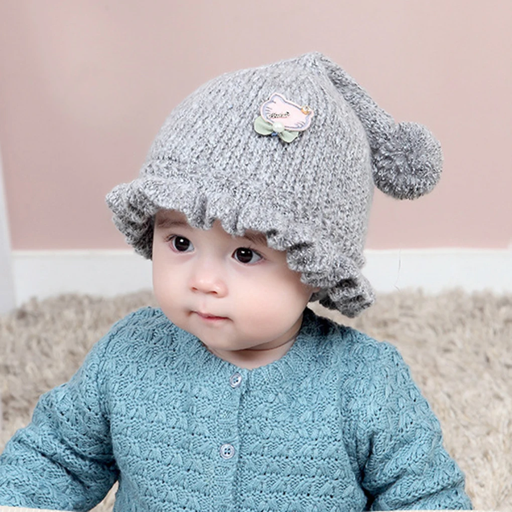 Baby Hat Kids Newborn Knitted Cap Crochet Children Beanies Boys Girls Hats Headwear Toddler Caps Accessories Baby Boys Hat baby