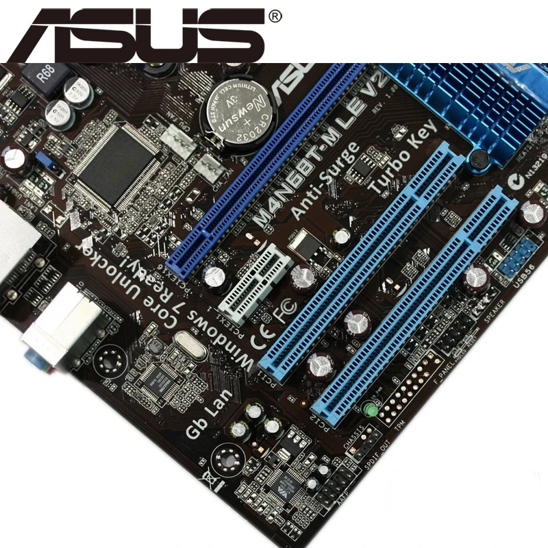 Asus M4N68T M LE V2 настольная материнская плата 630A Socket AM3 для Phenom II Athlon Sempron 100 DDR3 16G