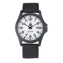 Fashion Outdoor Mens Watch Date Stainless Steel Military Sports Analog Quartz Army Wrist Watch High Quality A27