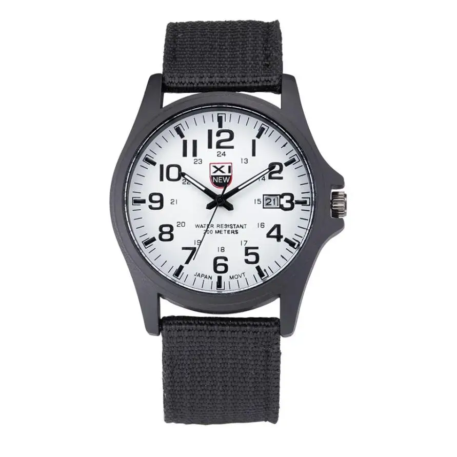 

Fashion Watches Outdoor Mens Watch Date Stainless Steel Military Sports Analog Quartz Army Wrist Watch High Quality Clock #W