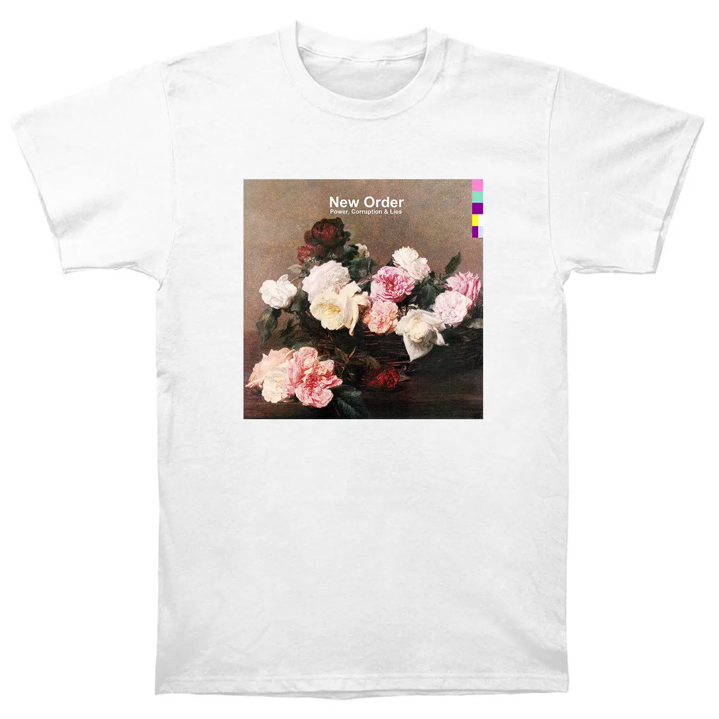 New Order Power Corruption and Lies T Shirt CD LP Vinyl Poster T Shirt New Men T Shirt Short