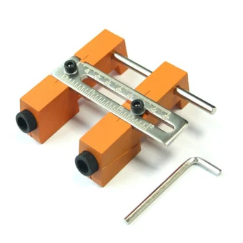 

Adjustable Pocket Hole Drill Guide Kit Drilling Perforator Locator Jig Hand Tool Sets New