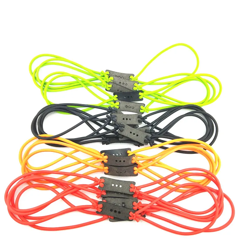 6PCS Lot Best Slingshot Rubber Band Hunting Catapult Slingshots Natural