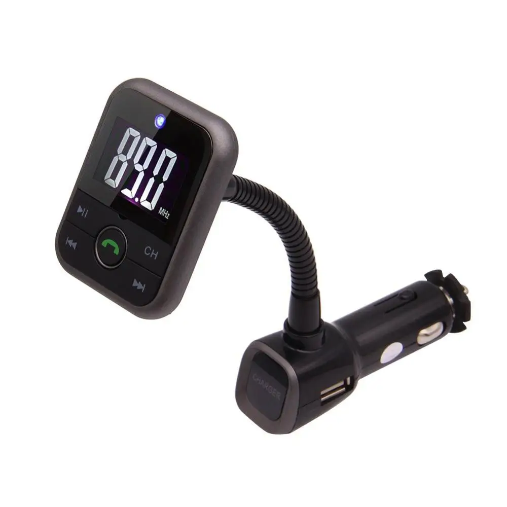Car Kit MP3 Player Wireless Bluetooth FM Transmitter Radio Adapter Car Charger USB SD Card Reader and Calling Remote Control