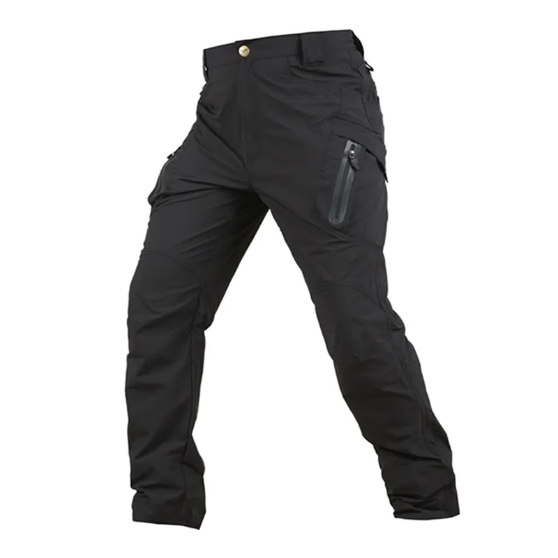 

LIS ALICES 2019 New IX9 Men City Tactical Pants Multi Pockets Cargo Pants Military Combat Cotton Pant SWAT Army Casual Trousers