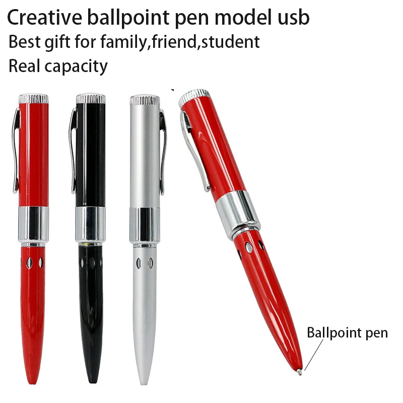 Ballpoint Pen USB Flash Drive 4GB 8GB 16GB Memory Stick Storage 2.0 Memoria Key Customize Logo | Компьютеры и офис