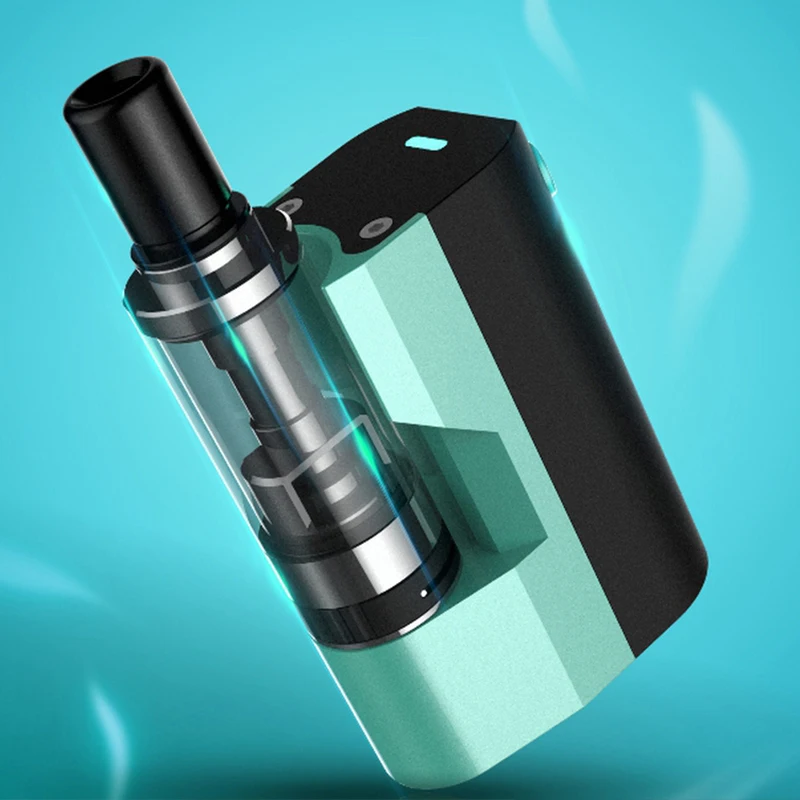 

Electronic Cigarette Vaporizer Box Mod Mini Vape Kit All-in-One Vape With 1000 mAh Lithium Battery USB Charger elektronik sigar
