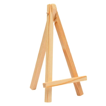 

Mini Wooden Cafe Table Number Easel Wedding Place Name Card Holder StandAmount:1