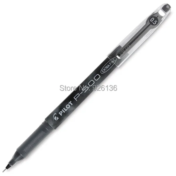 

Pilot 12 Pens Set Pilot Precise P-500 Gel Ink Rolling Ball Pens 0.5 mm Roller Extra Fine Point Black Color Ink