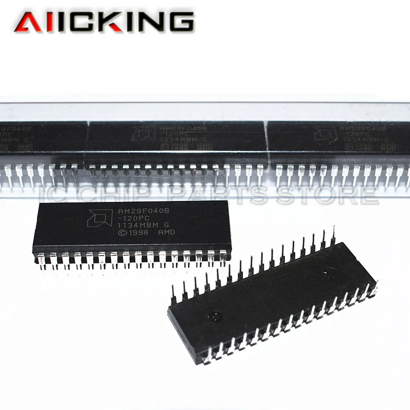 

5/PCS AM29F040B-90PC AM29F040B-90PF AM29F040B-120PC DIP32 Integrated IC Chip New original