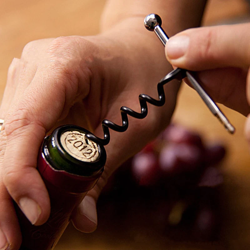 1pc Creative Kitchen Gadget Creative Vintage Wine Bottle Opener Pocket