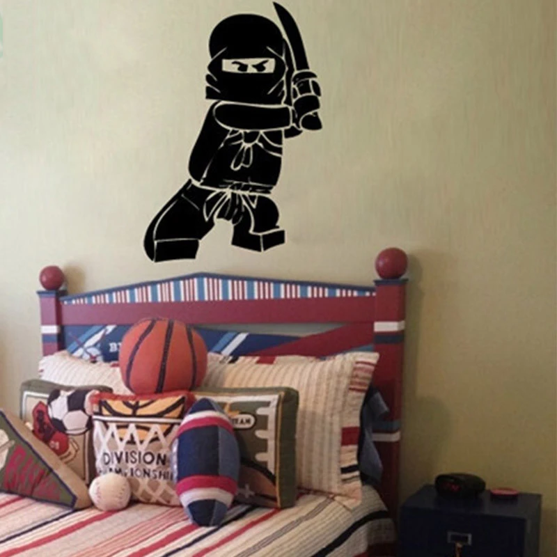 Ninjago Lego Vinyl Wall Decal Sticker For Kids Boy Room Decor Children